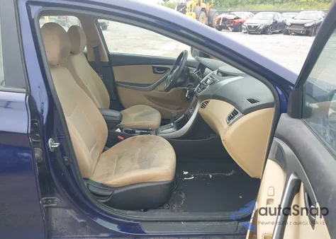 2013 Hyundai Elantra Gls from USA, damaged, VIN 5NPDH4AE0DH399612